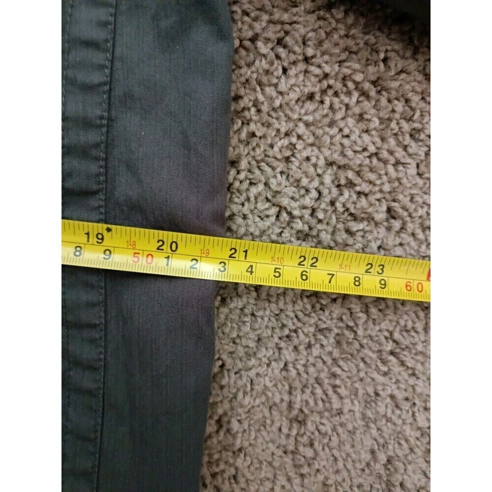 Vintage French Connection Jacket Women's Size Medium Full Zip Green Pockets - Picture 11 of 12